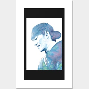 EXO Chen Watercolour Design by NiamhYoungArt Posters and Art